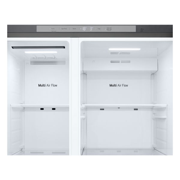 LG GSLC40PYPE 91.3cm Fridge Freezer - Prime Silver_multi air flow