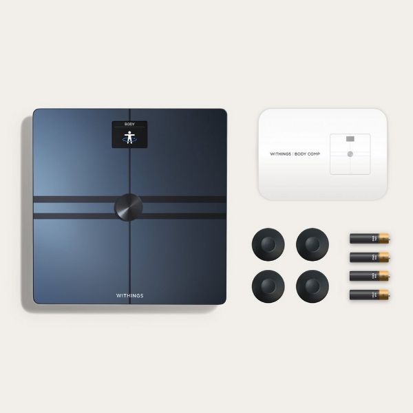 WITHINGS WBS12B Body Comp Smart Scale - Black_scale