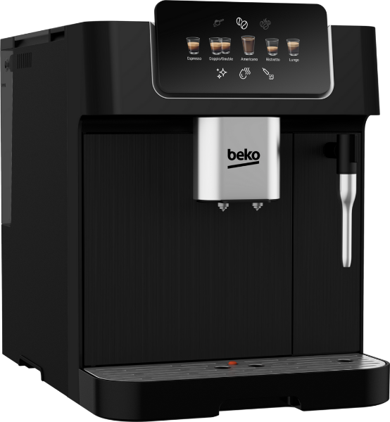 Beko CEG7302B Bean To Cup Fully Automatic Espresso Machine - Black_side view