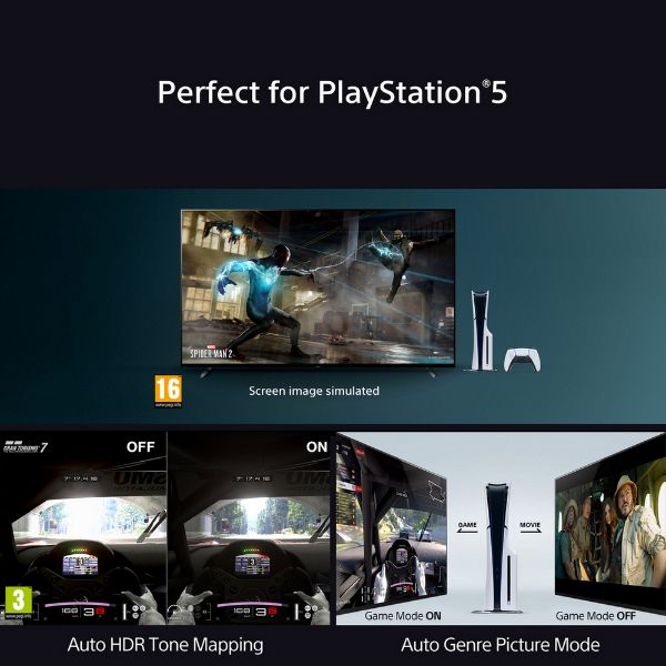 Sony K65XR90PU 65" BRAVIA 9 QLED 4K TV - Black_perfect for playstation