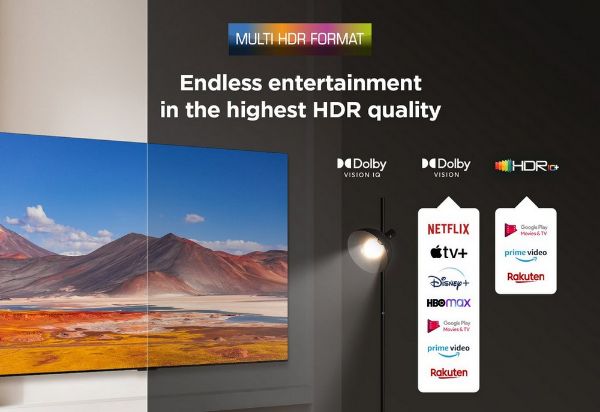 TCL 75C855K 75" 4K HDR QLED Android TV_hdr quality