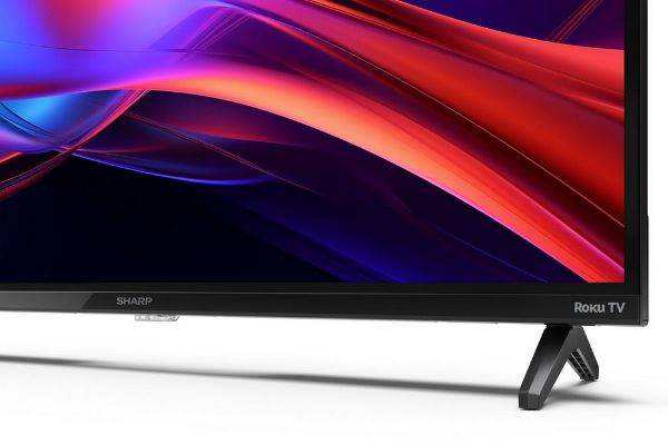 Sharp 1T-C32GD2225K 32" HD Ready Frameless Smart Roku TV _stand