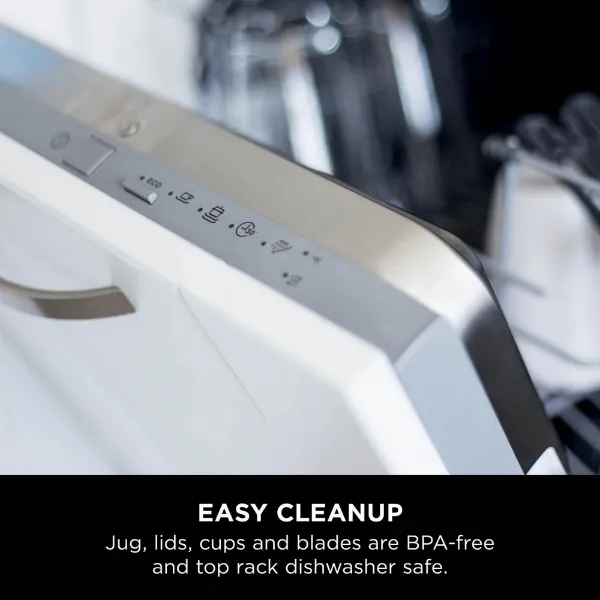 Ninja TB201UK Detect Power Blending Pro with Blendsense Technology - Black_easy cleanup