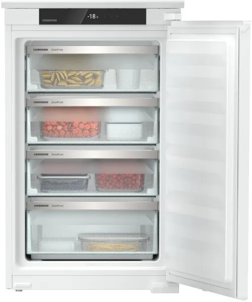 Liebherr IFSd3904 Heated Ceiling, SmartFrost, 4 Freezer Drawers, Sliding Door_open1