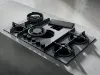 Elica NT-FLAME-GR-RC NikolaTesla FLAME 80cm Gas Hob in Grey - Recirculating_extractor