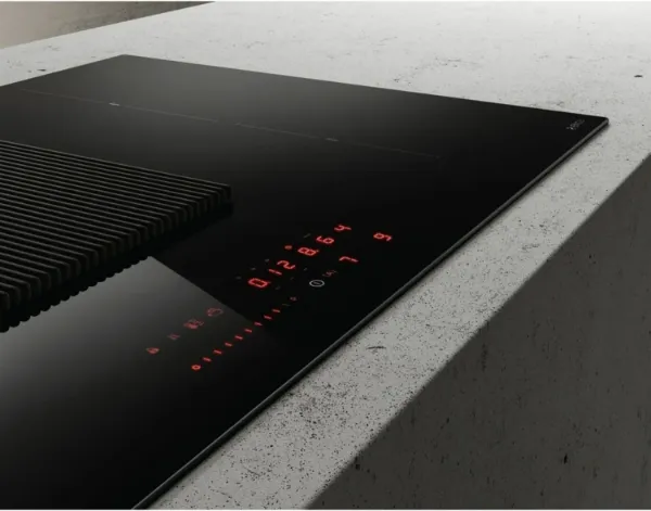 Elica NT-PRIME-S-DO NikolaTesla PRIME S 83cm Induction Hob with Integrated Extraction - Duct Out_controls