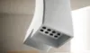 Elica YIN 66cm White Crystalplant Cooker Hood_underneath view