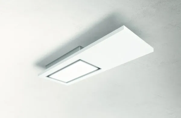 Elica LULL-AT-WW-RC Lullaby 90cm Cooker Hood in White Wood - Recirculating_ceiling hood