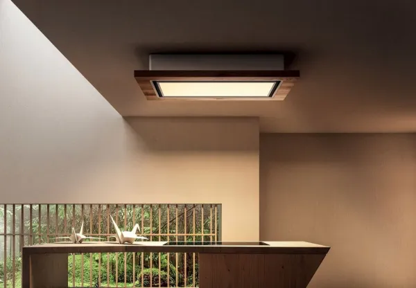 Elica LULL-AT-NAT-DO Lullaby 90cm Cooker Hood in Natural Wood - Duct Out_lighting1