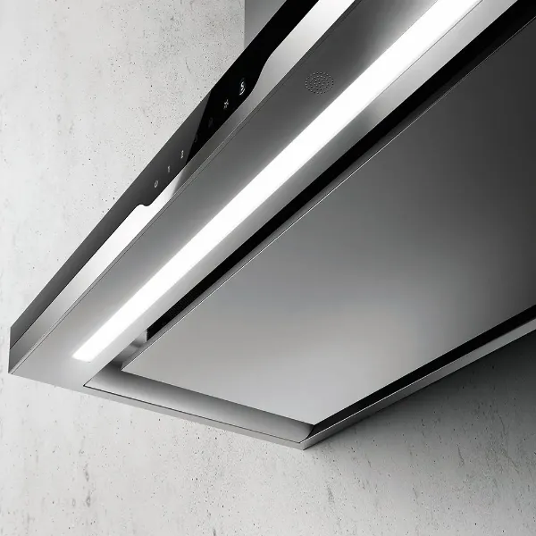 Elica METEORITE-120 Meteorite 120cm Island Cooker Hood in Stainless Steel_light