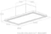 Elica SKYDOME-PLUS-30 Skydome Plus 30cm Ceiling Cooker Hood_dimensions