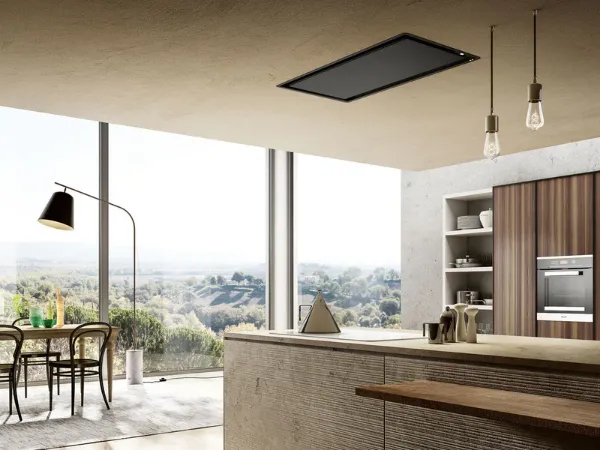 Elica ILLUS-PLS-16-WH Illusion Plus 16cm Cooker Hood in White_room view