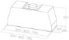 Elica CT-35-120 CT35 PRO 120cm Built-in Cooker Hood in Stainless Steel_dimensions