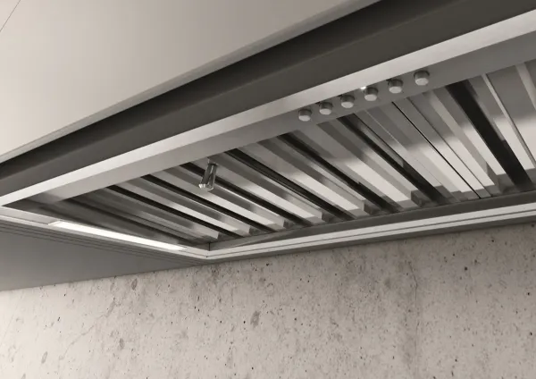 Elica CT-35-120 CT35 PRO 120cm Built-in Cooker Hood in Stainless Steel_close up