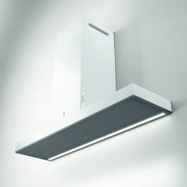 Elica HAIKU-120-WH Haiku 120cm Wide Chimney Cooker Hood in White_below