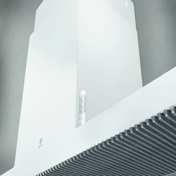 Elica HAIKU-90-WH Haiku 90cm Cooker Hood in White_close up