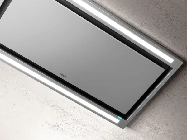 Elica CLOUD-SEVEN-DO Cloud Seven 90cm Cooker Hood in Stainless Steel- Duct Out_close up
