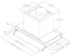 Elica BOXIN-AD-90 Boxin Advance 90cm Cooker Hood in Stainless Steel_dimensions