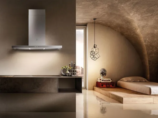 Elica THIN-70 Thin 70cm Slimline Cooker Hood in Stainless Steel_lifestyle