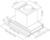 Elica BOXIN-HE-60 Boxin HE 60cm Cooker Hood in Stainless Steel & White Glass_dimensions