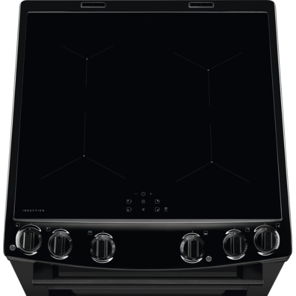 AEG CIX6500ABB 5000 SurroundCook Freestanding Electric Cooker with Induction Hob_hob