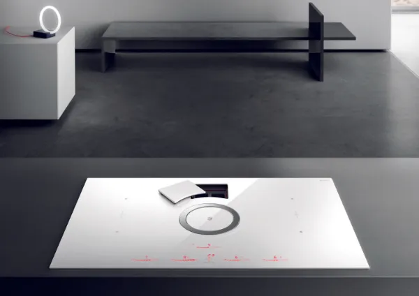 Elica NT-SWITCH-WH-RC NikolaTesla SWITCH 83cm Induction Hob in White - Recirculating_venting