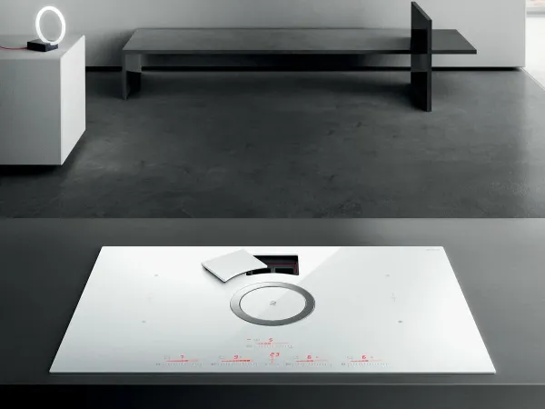 Elica NT-SWITCH-WH-DO NikolaTesla SWITCH 83cm Induction Hob in White - Duct Out_vented