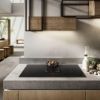 Elica NT-LIBRA-BLK-RC NikolaTesla LIBRA 80cm Induction Hob in Black - Recirculating_kitchen view