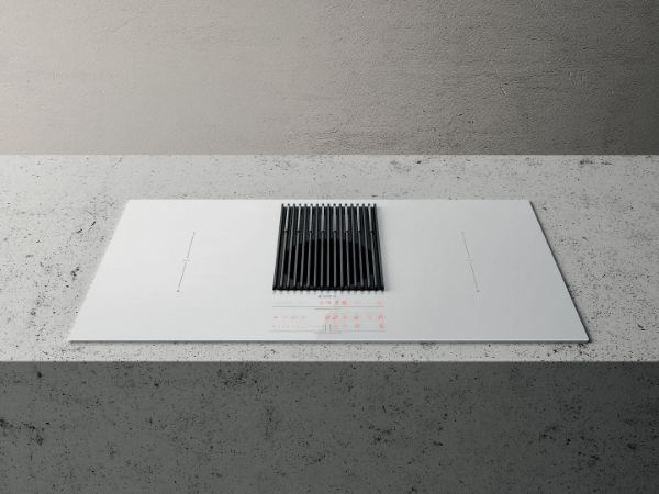 Elica NT-LIBRA-WH-DO NikolaTesla LIBRA 83cm Induction Hob in White - Duct Out_main