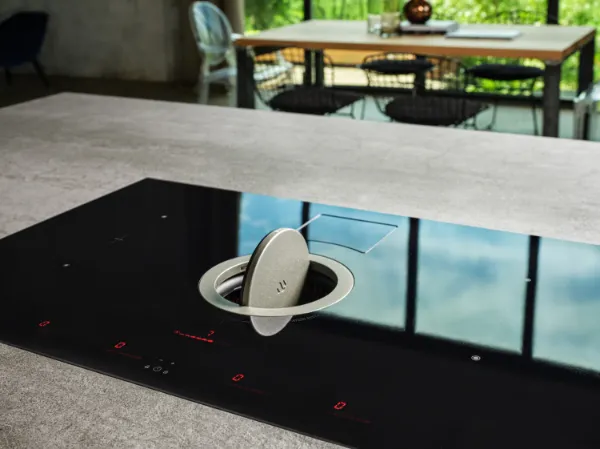 Elica NT-SWITCH-BLK-RC NikolaTesla Switch 83cm Black Induction Hob - Recirculating_venting