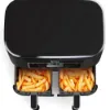 Ninja AF200UK Foodi 4-in-1 Dual Zone 7.6L Air Fryer - Black_chips