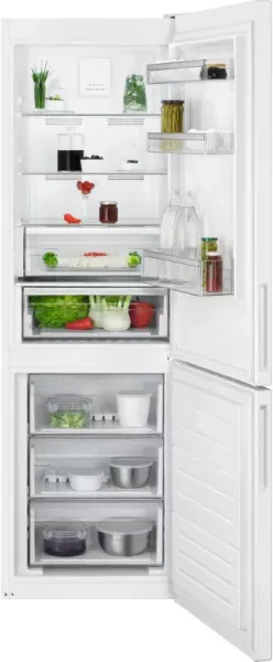 AEG RCB632E3MW 6000 TwinTech® Freestanding Frost Free Fridge Freezer in White_main