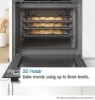 Bosch HQA534BB3B 60cm Built-in Oven in Black with Steam Function_3d hotair