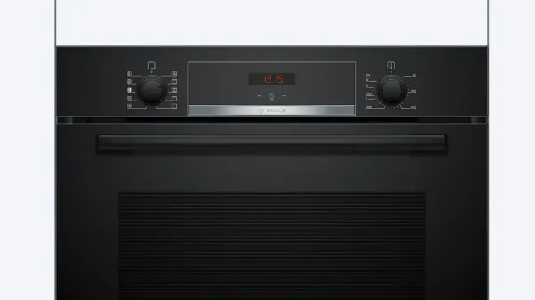 Bosch HQA534BB3B 60cm Built-in Oven in Black with Steam Function_controls