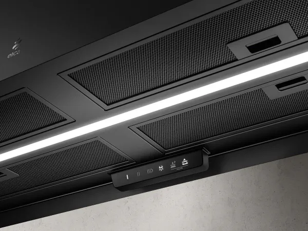 Elica IKONA-MAXXI-BLK Ikona Maxxi Pure 120cm Ceiling Hood and Air Purifier in Black_underneath