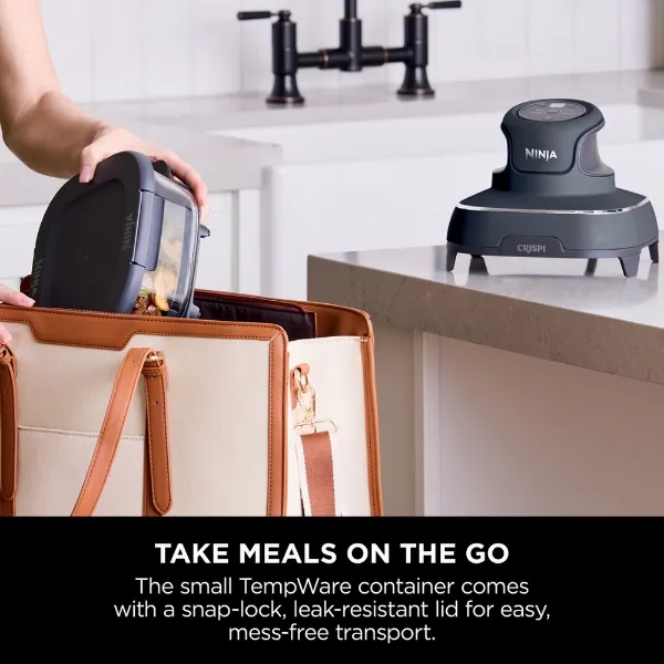 Ninja FN101UKGY CRISPi 4-in-1 Portable Air Fryer - Cyberspace Blue_meals on the go