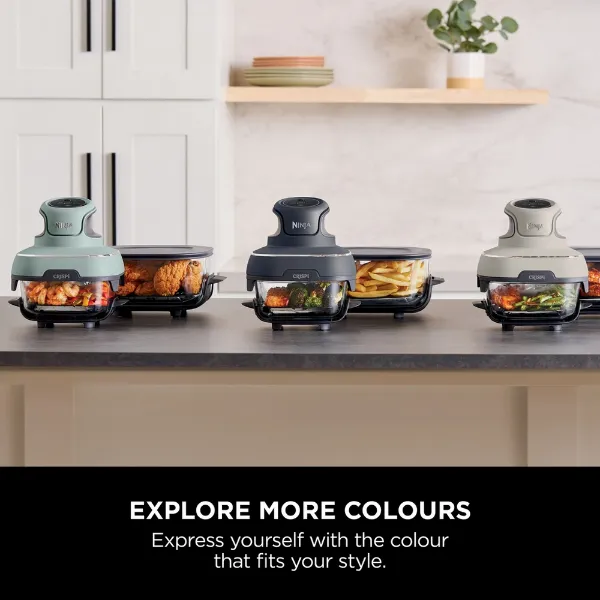 Ninja FN101UKGY CRISPi 4-in-1 Portable Air Fryer - Cyberspace Blue_explore more colours