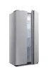 Fridgemaster MS83430ES 83.2cm 50/50  American Fridge Freezer - Silver_main