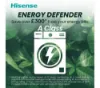 Hisense WDQA8014EVJM 8kg/5kg 1400 Spin  Washer Dryer - White_energy defender