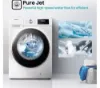Hisense WDQA8014EVJM 8kg/5kg 1400 Spin  Washer Dryer - White_purejet