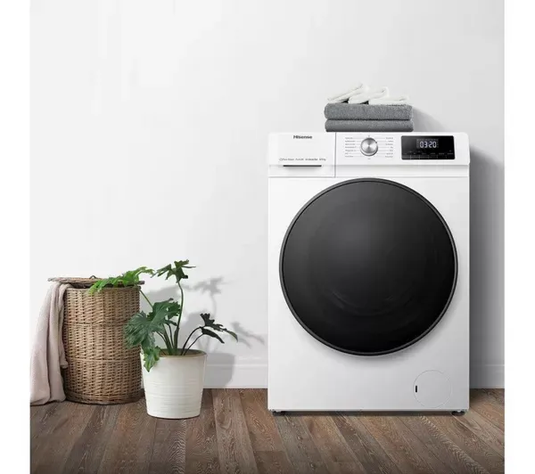 Hisense WDQA8014EVJM 8kg/5kg 1400 Spin  Washer Dryer - White_main