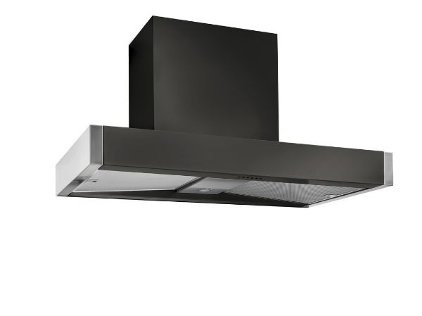Mercury MHDSC1000LQ 93950 1000 Slab Chimney Hood in  Liquorice