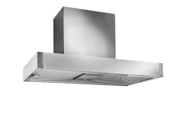 Mercury MHDSC1200SS 94110 1200 Slab Chimney Hood in  Stainless Steel