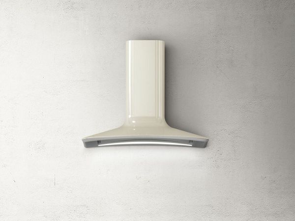 Elica DOLCE-IVORY-CH 850mm Dolce Cooker Hood in Ivory with chimney extension_main