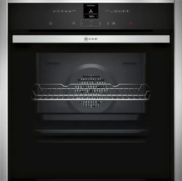 Neff B57CR22N0B Built in Single Electric Oven with Pyrolytic Cleaning - Ex Demo Model_main