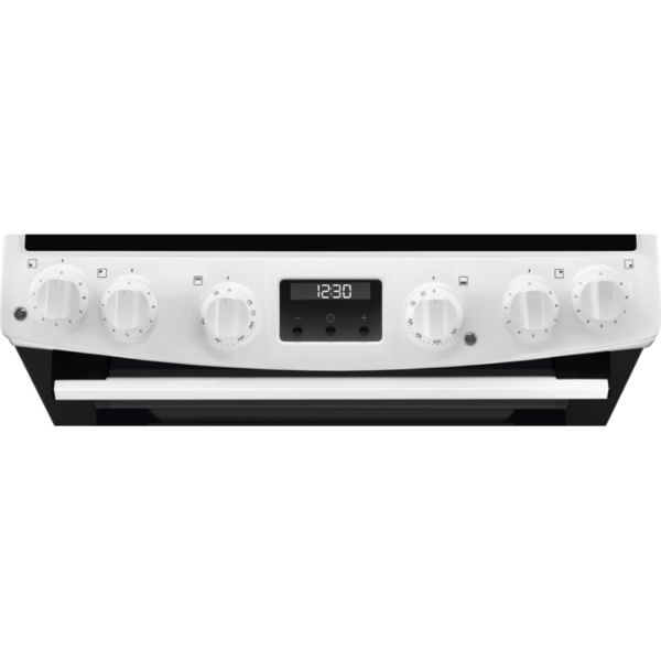 AEG CCX6540ACW 60cm Freestanding Electric Cooker with Ceramic Hob_controls