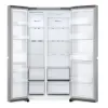 LG GSBC40PYPE 91.3cm 60/40 Frost Free American Fridge Freezer - Prime Silver_interior empty
