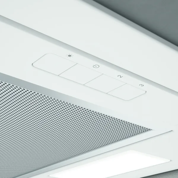 Elica ERA-LUX-WH-80 Built-in 80cm Lux Integrated Cooker Hood in White_close