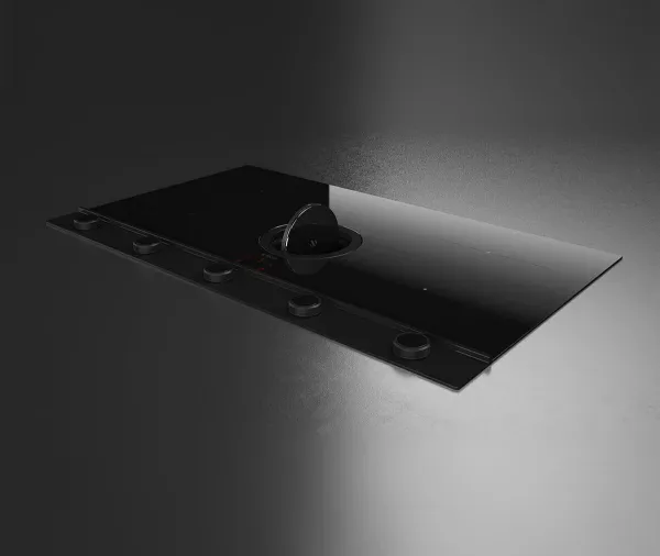 Elica NT-UNPLUG-BK-RC NikolaTesla UNPLUGGED 90cm Induction Hob in Black - Recirculating_venting