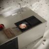 Elica NikolaTesla NT-VELVET-70 72cm Induction Venting Hob in Black_in use